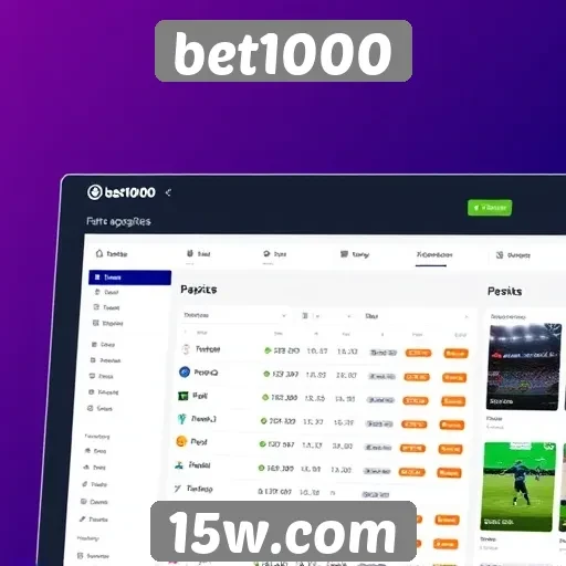 Experiência do usuário na plataforma Bet1000
